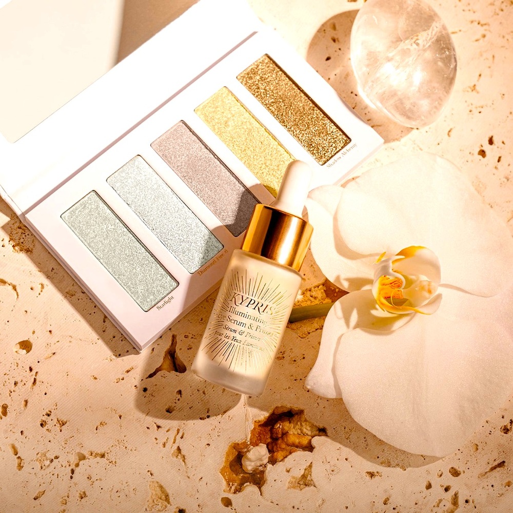 KYPRIS Illuminating Eye Serum Primer & Active Illumination Shimmer Palette Set